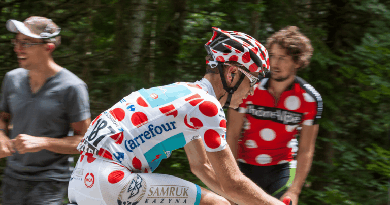 Bjergkonkurrencen: Se hvem der har den prikkede bjergtrøje