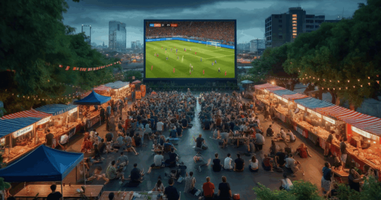 Se EM 2024 på storskærm