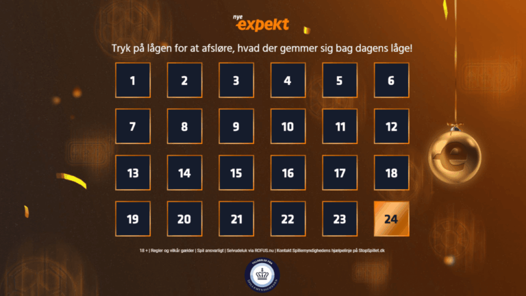 Expekt Julekalender 2025 - Daglige tilbud og overraskelser